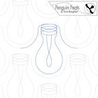 Outline of a light bulb with 'Penguin Feats' branding at the top.