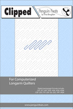 Product sheet for 'Clipped' by Penguin Feats with a blue and gray design.