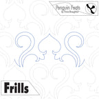 Frills Digital Quilting Design