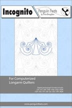 Package for Incognito by Penguin Feats with design on a light blue background