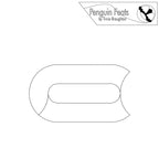 Outline of a chain link with 'Penguin Feats by Trinia Braughton' logo at the top.