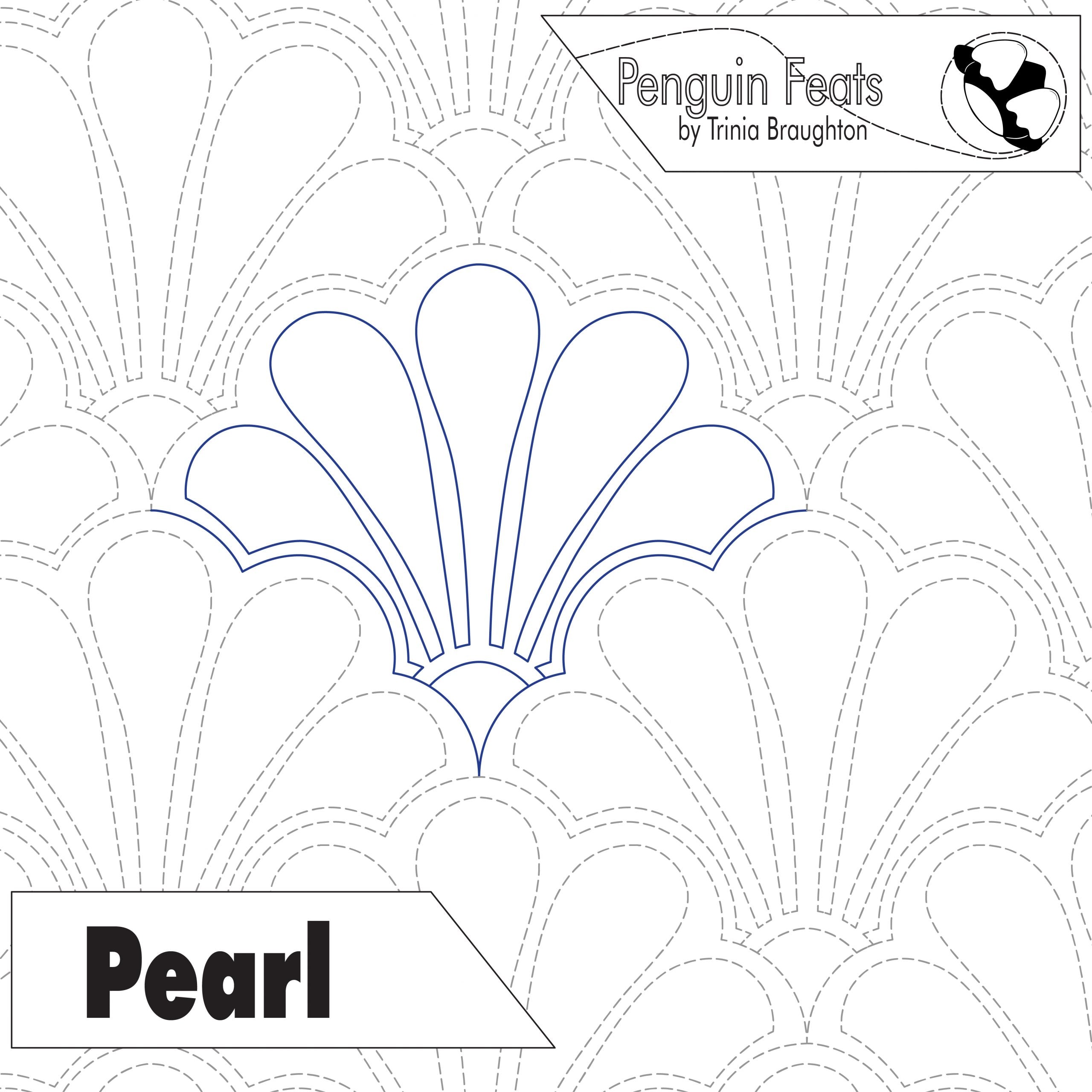 Pearl Digital Quilting Design