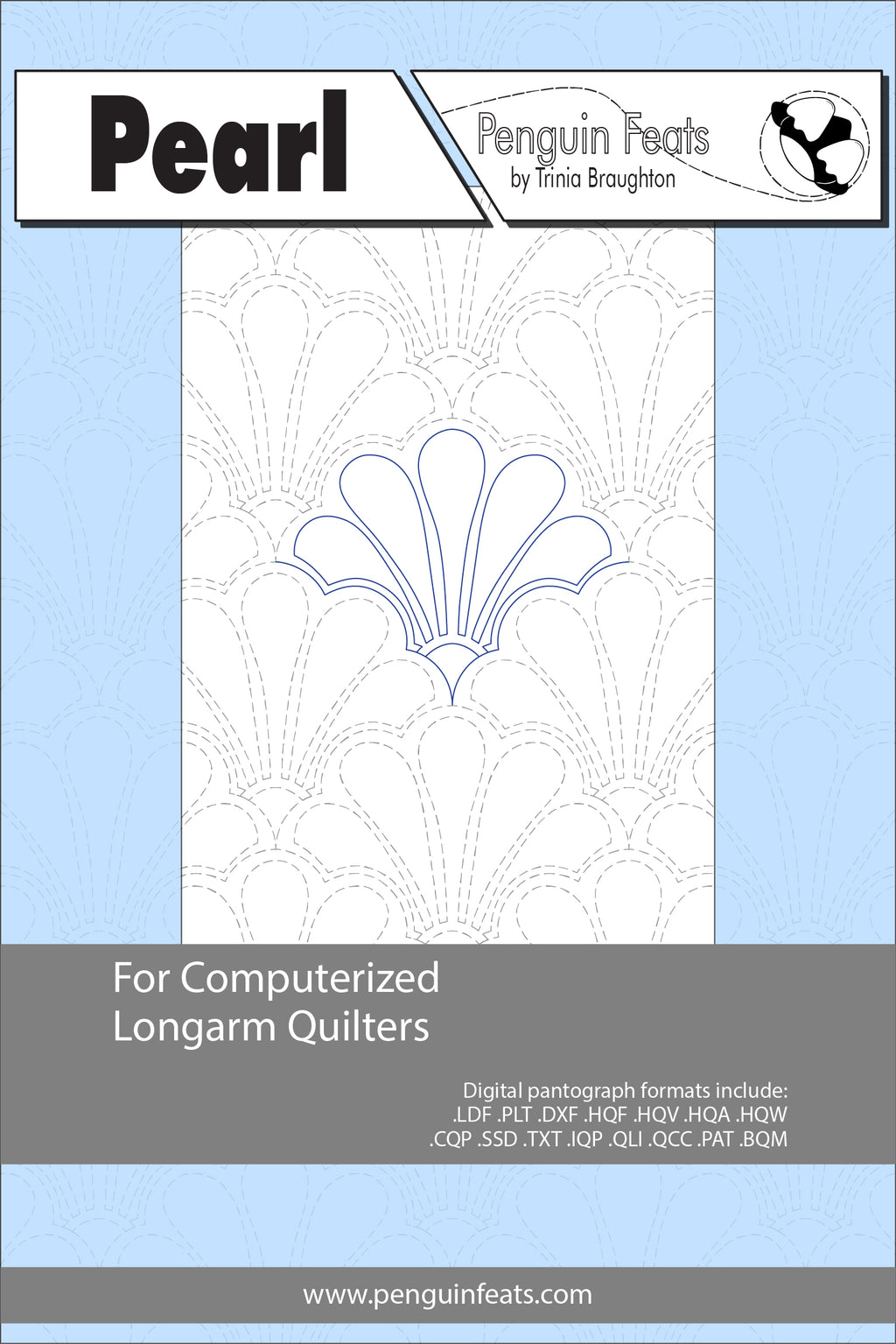 Pearl Digital Quilting Design