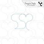 Outline of a penguin head with 'Penguin Feats' branding at the top.