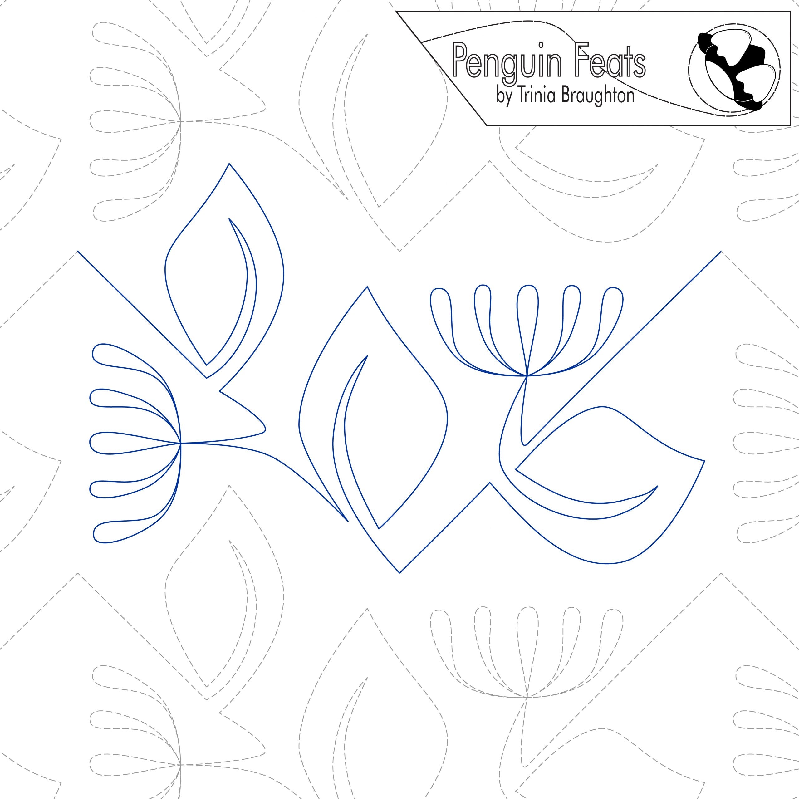 Sprout Digital Quilting Design