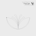 Fan Peel Digital Quilting Design