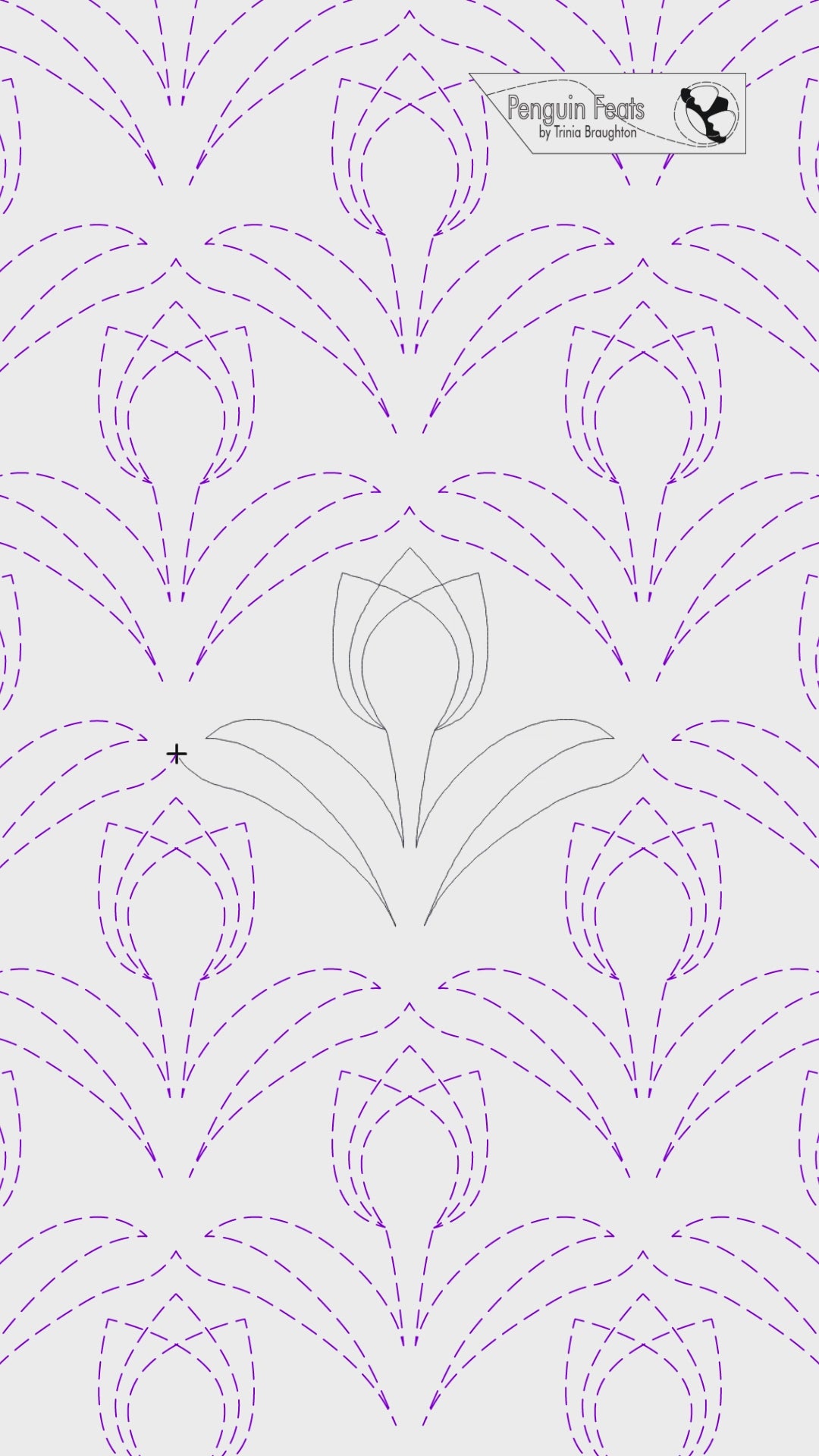 Perennial Digital Quilting Design