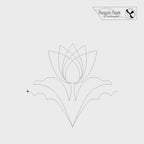 Crocus Digital Quilting Design