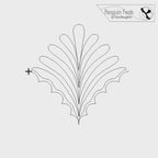 Fan Palm Digital Quilting Design