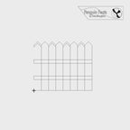 Picket Fences Digital Quilting Design