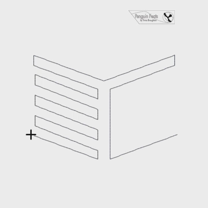 Boxed Two Digital Quilting Design