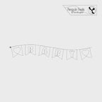 Banner Baby Digital Quilting Design