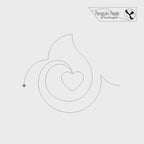 Heartstrings Digital Quilting Design
