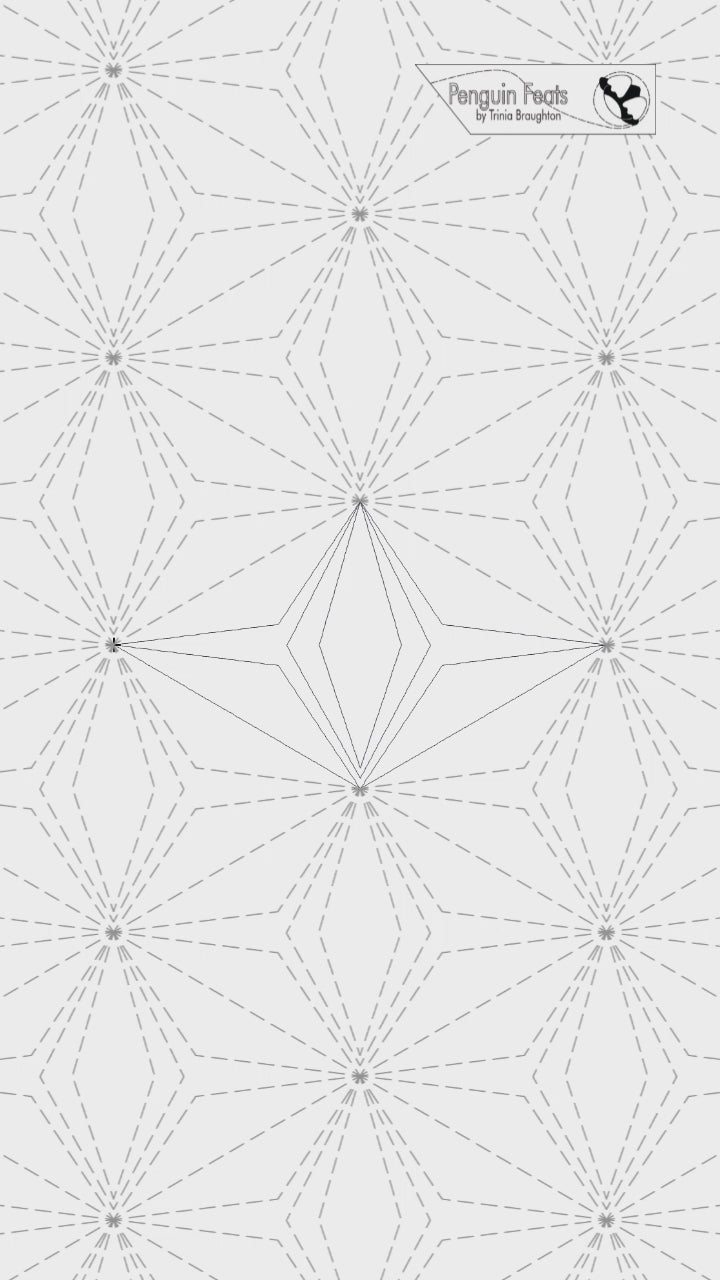 Starweave Digital Quilting Design
